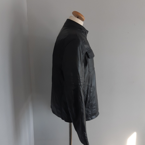 Ceralli Men's Leather  Coat look like bran new Size L - Picture 5 of 16